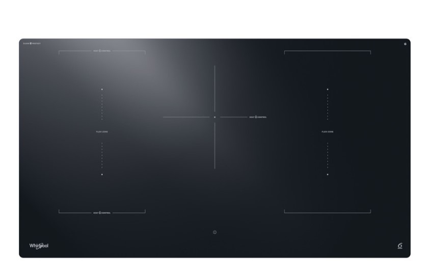 Whirlpool Black Heatcontrol 90Cm Induction Hob - Wex9024dcff2