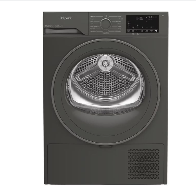 Hotpoint Dark/Grey 8Kg Freestanding Heat Pump Tumble Dryer | Chsd82mgguk