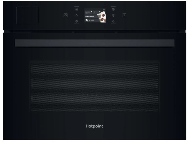 Hotpoint Black Hct9a9phtsbuk 53 Litre 46Cm High, Built In Combination Microwave Oven