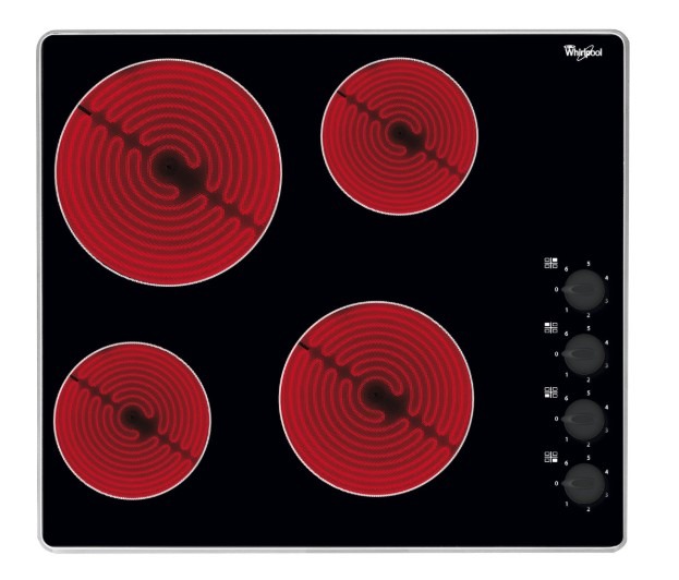 Whirlpool Black Absolute Ceramic Hob - 60Cm Akm 609 Ix