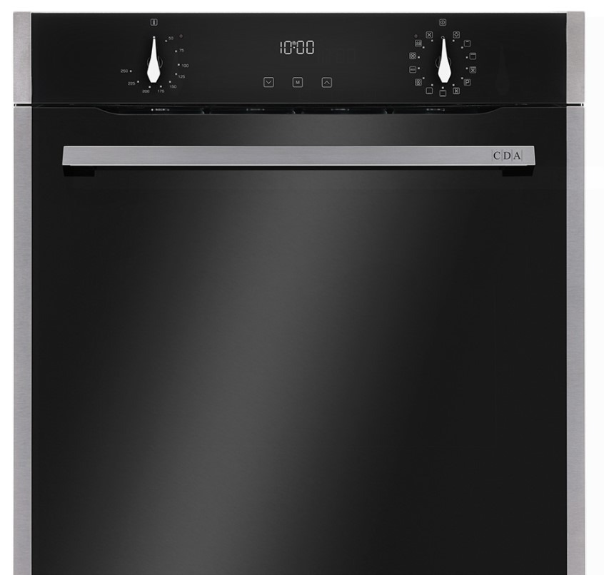 Cda Black Sl300ss/1 Twelve Function Multifunction Oven & Stainless Steel