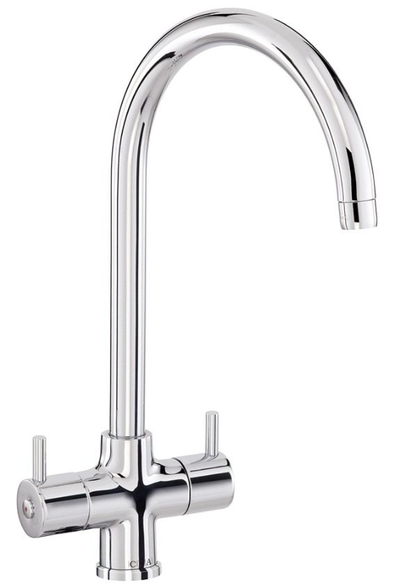 Cda Tc55ch Monobloc Tap With Swan Neck Spout