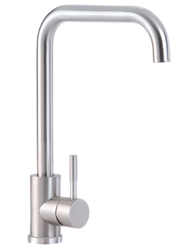Cda Tc61ss Single Lever Stainless Steel Tap