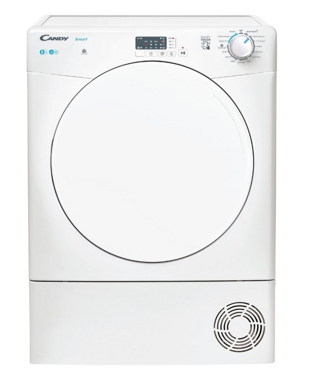 Candy White Ksec8lf-80 8Kg Condenser Tumble Dryer