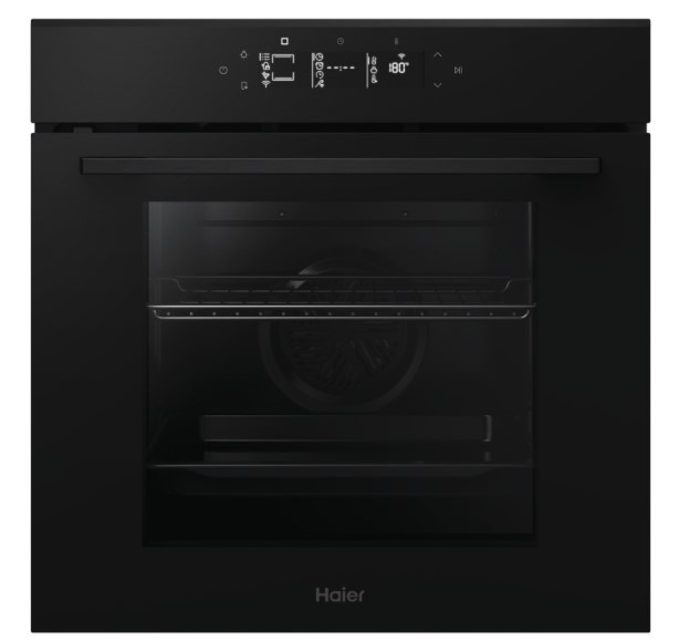 Haier Black H6 Id25g3htb2 Built-In Electric Single Oven, A++ Rated