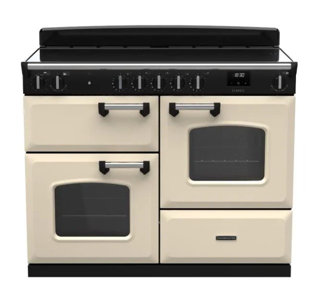 Rangemaster Cream Clo110eippcr/Cm1 Classic 110Cm Induction Range Cooker - Pale