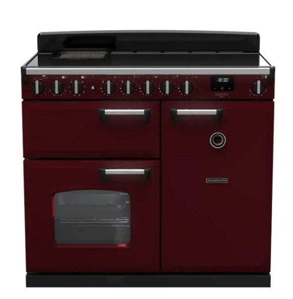 Rangemaster Bordeaux Cldl100eipbor/Cm1 Classic Deluxe 100Cm Induction Range Cooker