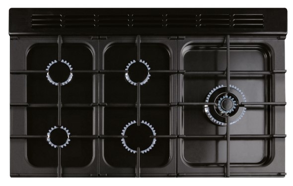 Rangemaster CLDL100DFPSTB/CM1 14642 New Classic Deluxe 100 Dual Fuel Stone Blue Chrome - Image 3