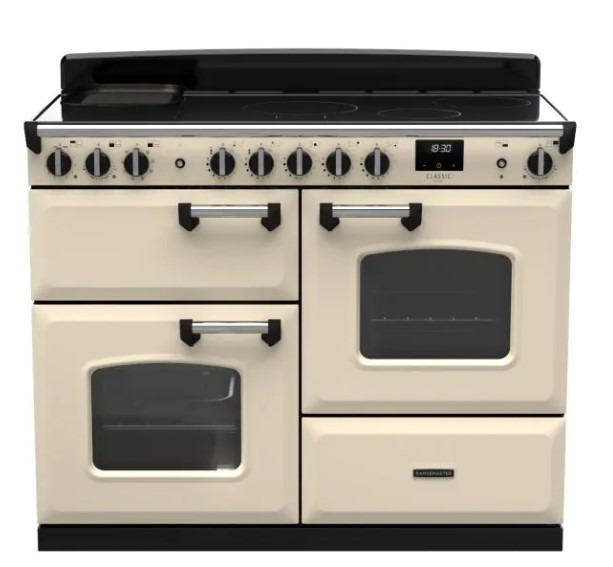 Rangemaster Cream Cldlo110eippcr/Cm1 Classic Deluxe 110Cm Induction Range Cooker (Standard) - Pale