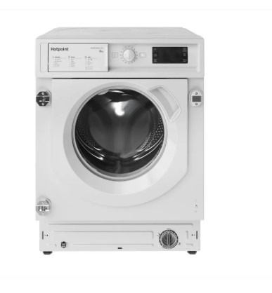 Hotpoint Bi Wmhg 81485 Uk 8Kg Built In Washing Machine white/green - Image 5