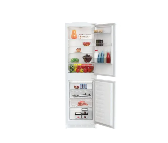 Indesit KINS 1261 B4UK Built-in Fridge Freezer - 177.5cm Height - 265L Capacity - Low Frost - White - Image 8