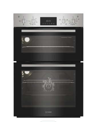Indesit DII 10D IX Electric Double Oven - Stainless Steel - 105 L Capacity - Image 4