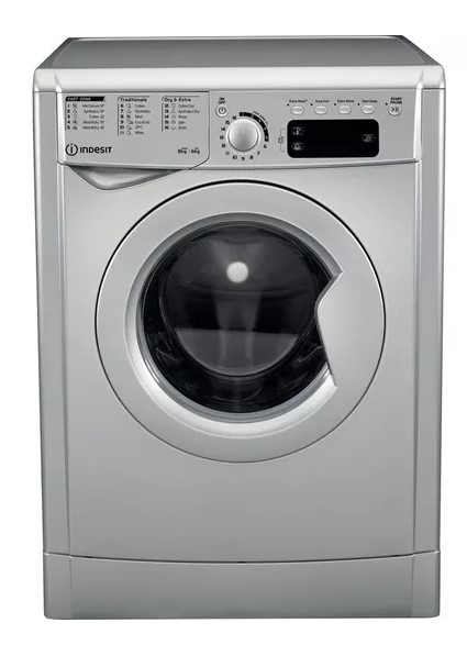 Indesit Silver Ewde861483s Uk 8 Kg Washer Dryer