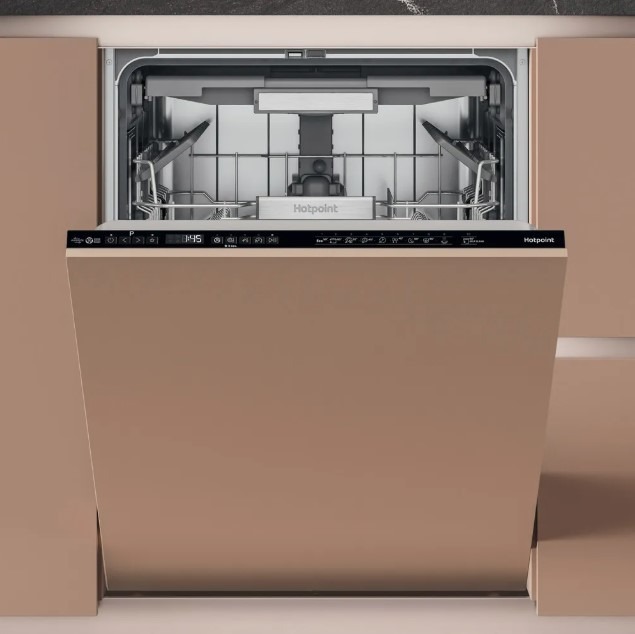 Hotpoint H7ihp42luk Fully Integrated Dishwasher, 15 Place Settings, C Rated