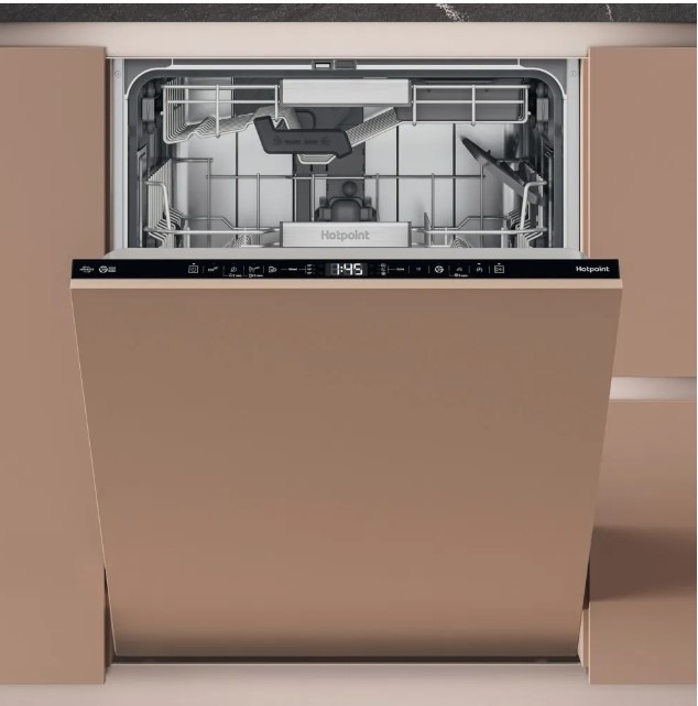 Hotpoint Hydroforce Integrated Full Size Dishwasher With Maxi Space
