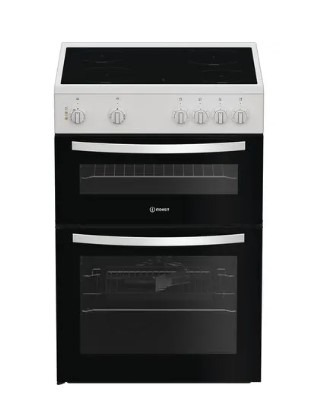 Indesit IDE6VMW Electric Double Cooker 60CM - 69L / 36L with Easy Clean Enamel - Image 4