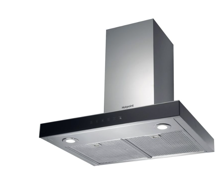 Hotpoint Phbs68fltix1 60Cm Chimney Cooker Hood In Stainless Steel