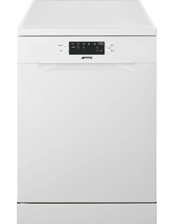 Smeg White 60Cm Freestanding Dishwasher With 13 Place Settings Df262db
