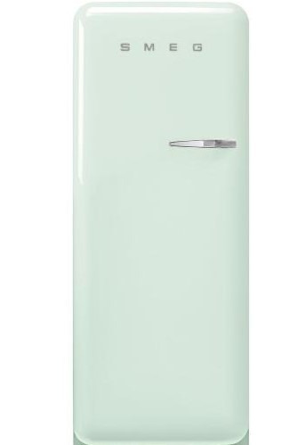 Smeg Green Fab28lpg6 Fridge-Freezer Freestanding | Class C | Retro Design, Left Door, Pastel
