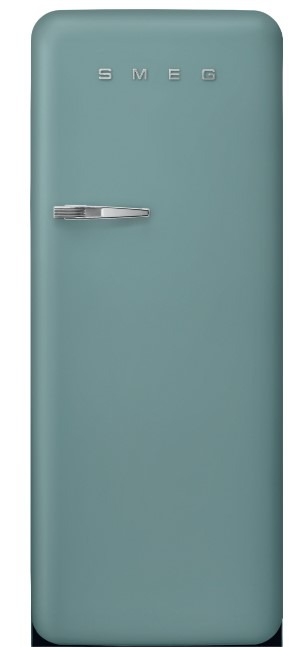Smeg Green Fab28rdeg6 Free Standing Refrigerator Emerald
