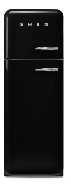 Smeg FAB30LBL6UK Fridge Freezer - Retro Style - Black - 294L Capacity - Image 4
