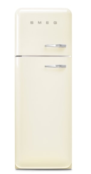 Smeg Cream Fab30lcr6uk Retro Static Fridge Freezer, 80/20, C Rated