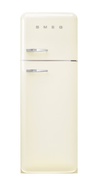 Smeg Cream Fab30rcr6uk Retro Static Fridge Freezer, 80/20, C Rated