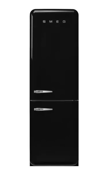 Smeg Black Fab32rbl6uk 70/30 Fridge Freezer