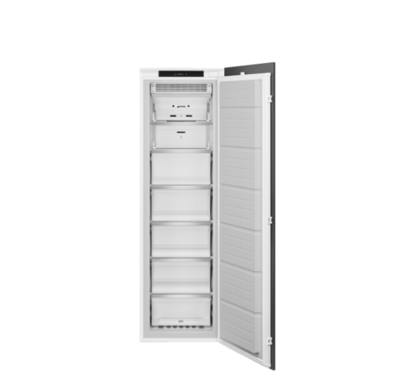 Smeg White Uks9f174ne No Frost Built-In Freezer, Sliding Hinge,