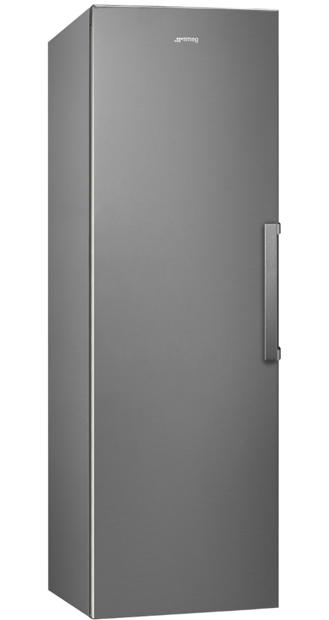 Smeg Cream Ukff18en2hx 60Cm Freestanding Frost Free Freezer - Stainless Steel