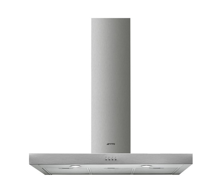 Smeg Kate900ex Universal Chimney Cooker Hood, Stainless Steel