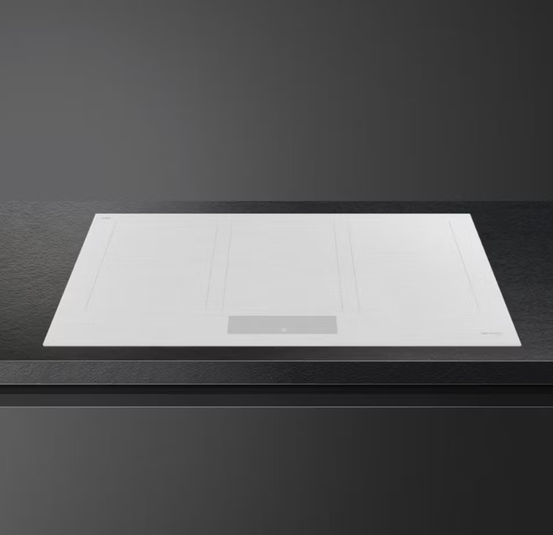 Smeg White Sim3964mwh 6 Zone 90Cm Induction Hob