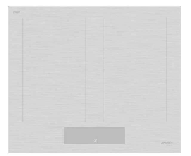 Smeg White Sim3644mwh 60Cm Induction Auto-Vent 2.0 Hob Matte