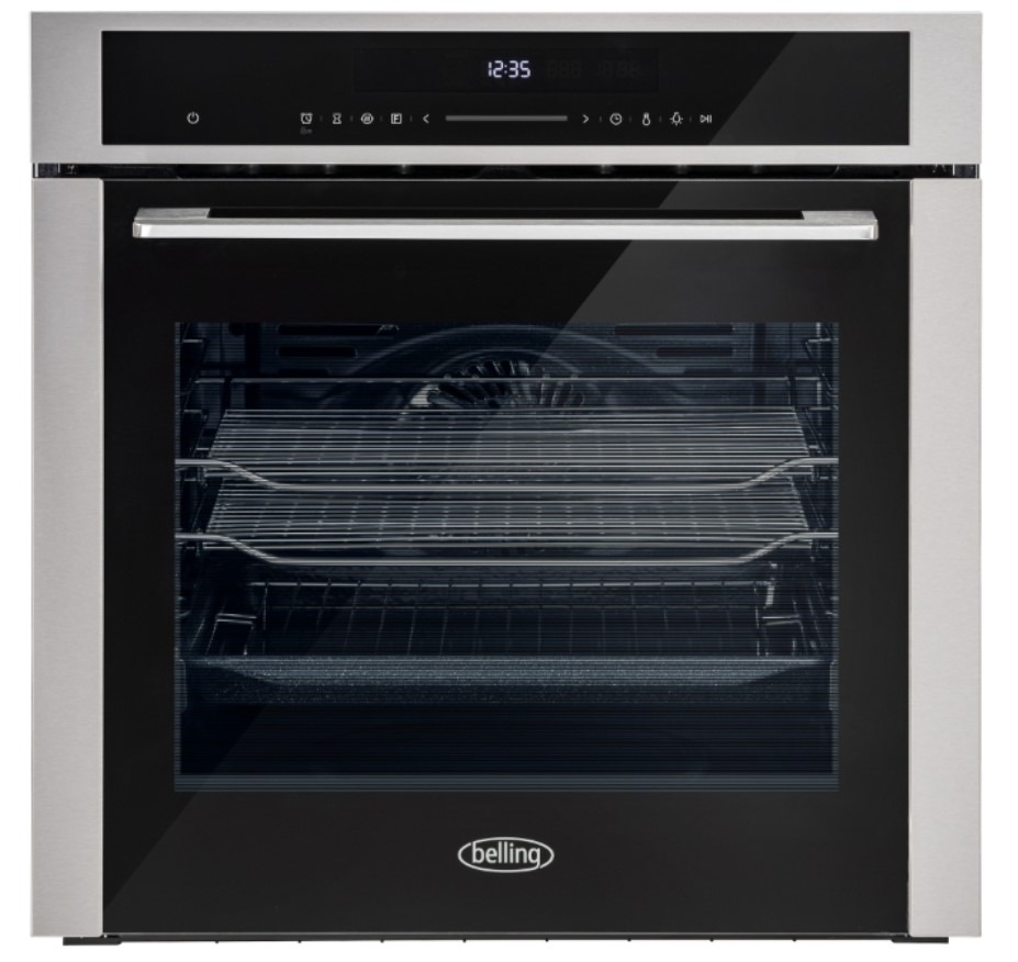 Belling Bel Bi603mfpy Sta Single Electric Multifunction Built-In Oven With Pyrolytic Cleaning