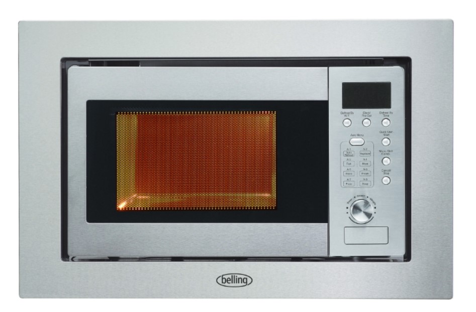 Belling Light Bimwg6017 Sta Stainless Steel Built-In Microwave With Grill