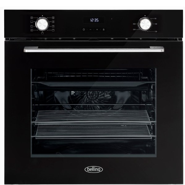 Belling Black Bel Bi603mf Single Electric Multifunction Built-In Oven