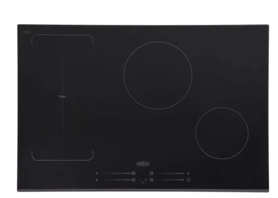 Belling Black Ihl773 77 Cm Electric Induction Hob