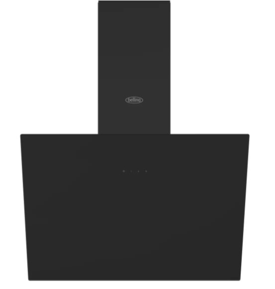 Belling Black Bel Chim 603Ang 60Cm Chimney Cooker Hood