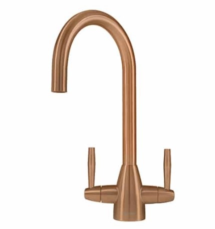 Caple Avel Dual Lever Tap Copper Ave2/Co