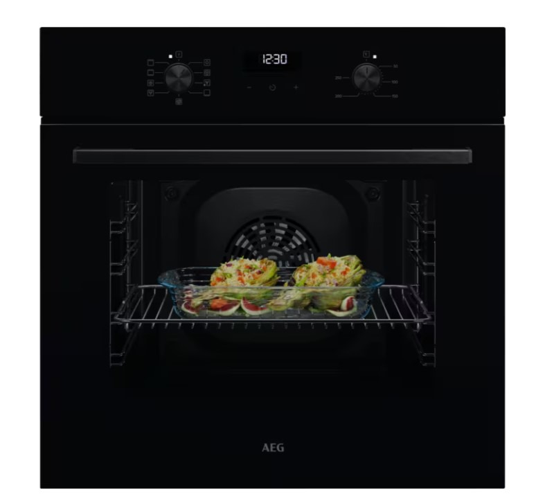 AEG OU5AB20CK Electric Built In Single Oven in Gloss Black GRADE A - Image 5