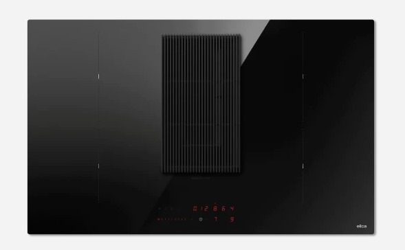 Elica Black Nt-Prm-Plus-Rc Hood & Cooktop