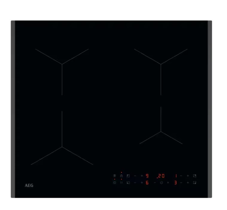 Aeg Black Tn64ia04fb 59Cm Induction Hob