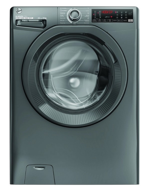 Hoover H3wps496tmrr6 9Kg 1400 Spin Washing Machine Graphite