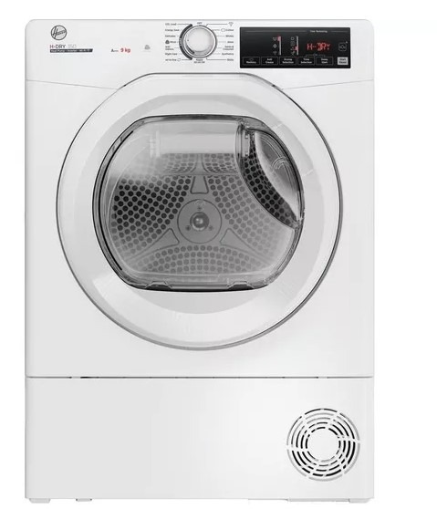 Hoover H-Dry 350 Heat Pump Tumble Dryer 9kg in White with Wi-Fi and hOn App Connectivity - Image 3