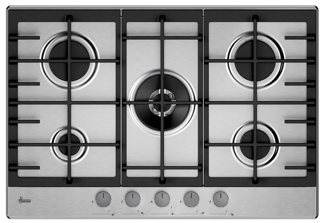 Hoover Hgh75wc3x 75Cm Gas Hob