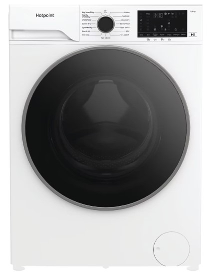 Hotpoint Hbd 9680 Anti Stain Uk 9 Kg Washer Dryer - White, White - Image 4
