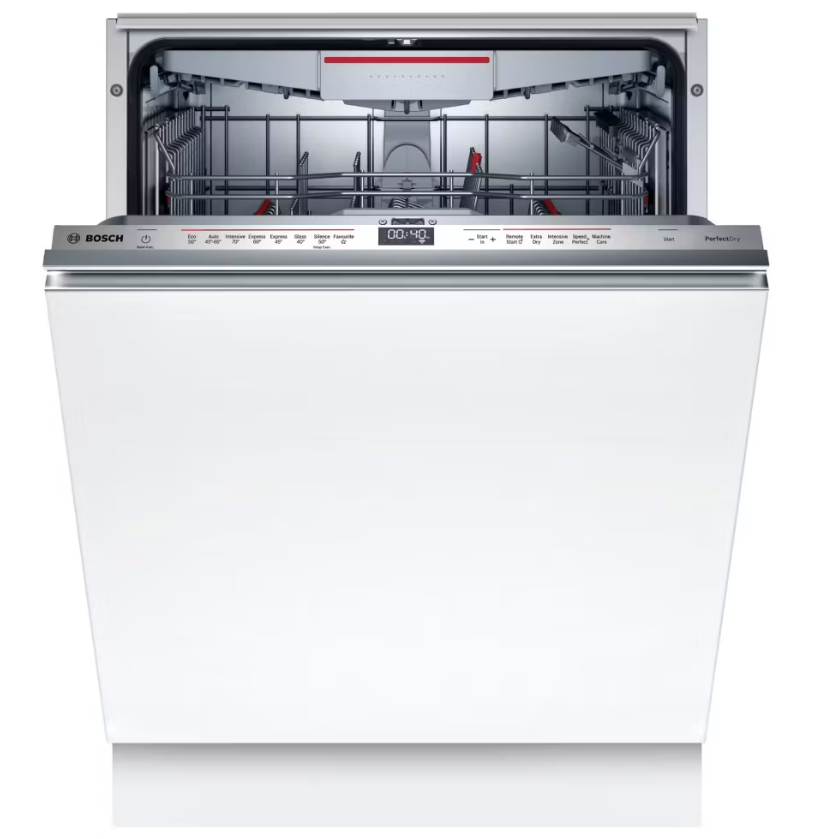 Bosch Smd6zcx60g 60Cm Series 6 Fully Integrated Dishwasher With Perfect Dry