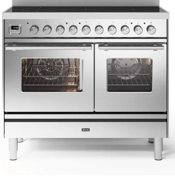 Ilve Roma Pdi106we3/Ss 100Cm Wide Induction Range Cooker