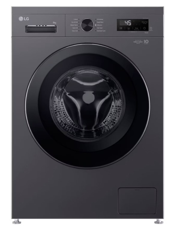 LG F4X1009NMK 9kg Washing Machine - 1400 RPM Spin - Slate Grey - Freestanding - Image 11