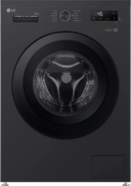 Lg Black W4x1095nnk 9Kg/5Kg 1400 Spin Washer Dryer